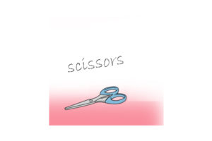 Let’s use your own scissors when you want to treat your pubic hair in first time.An easy-to-use scissor with a rounded tip is suitable.