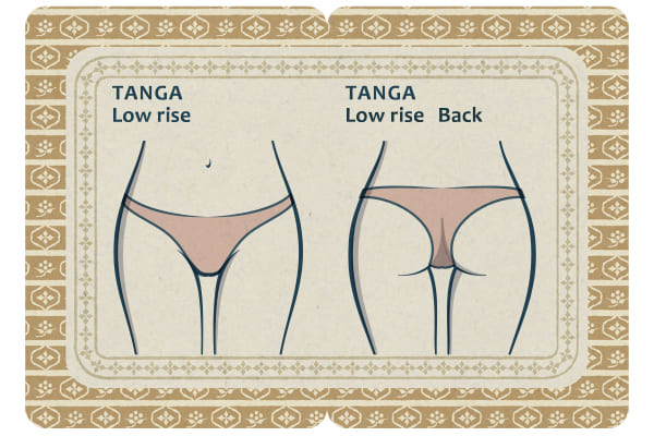 Tバックの種類「タンガ（tanga）」
