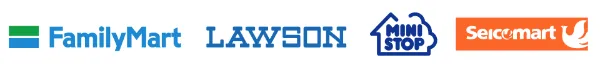 ファミリーマート、ローソン、ミニストップ、セイコーマート